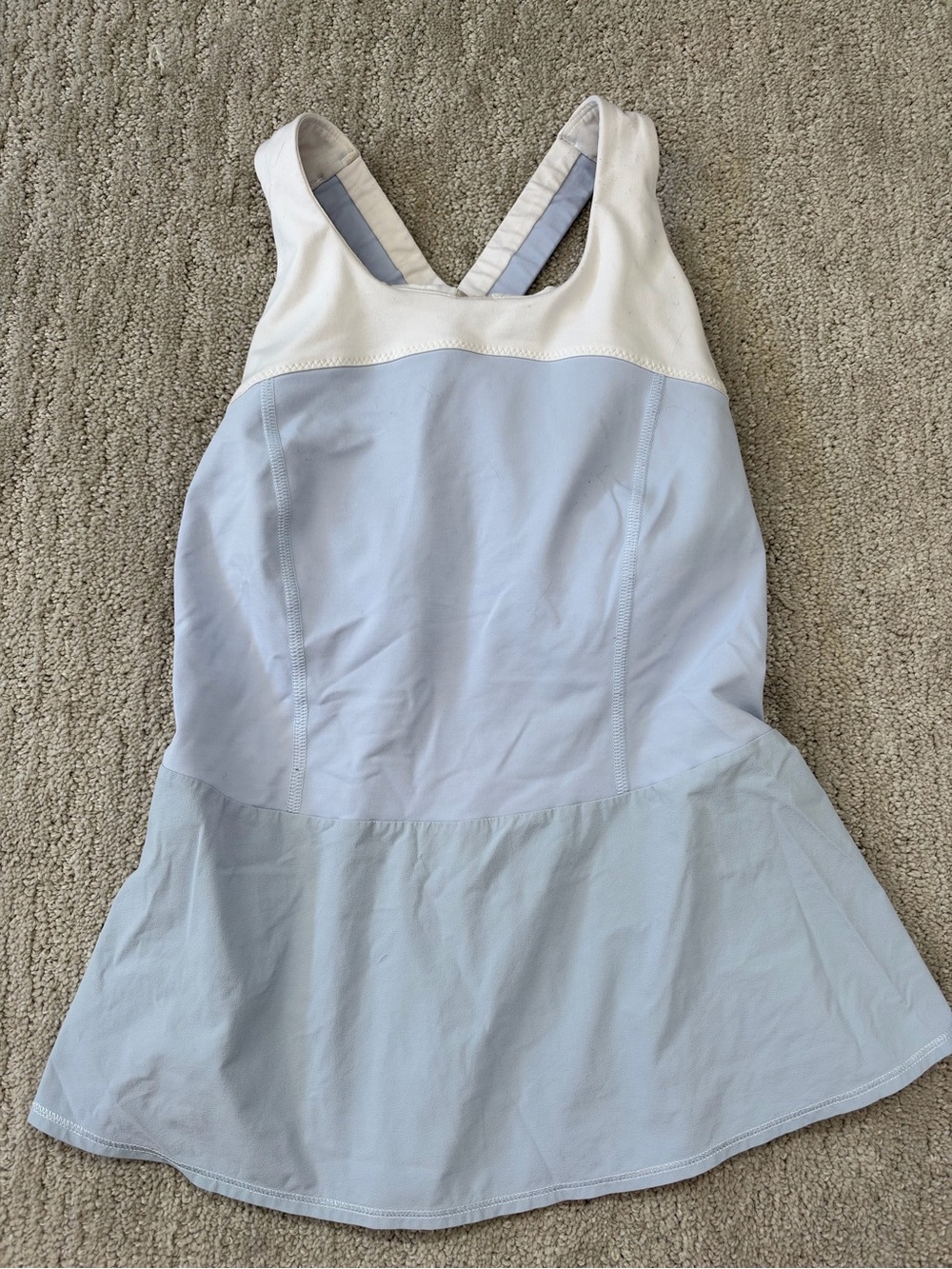 Rare Lululemon Lilac Peplum Top